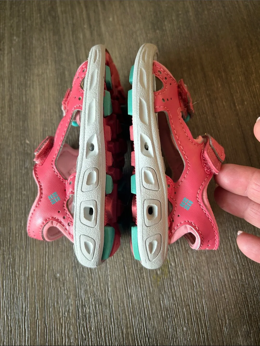 Columbia Techsun Vent Toddler Water Sandals, Pink, Like New.